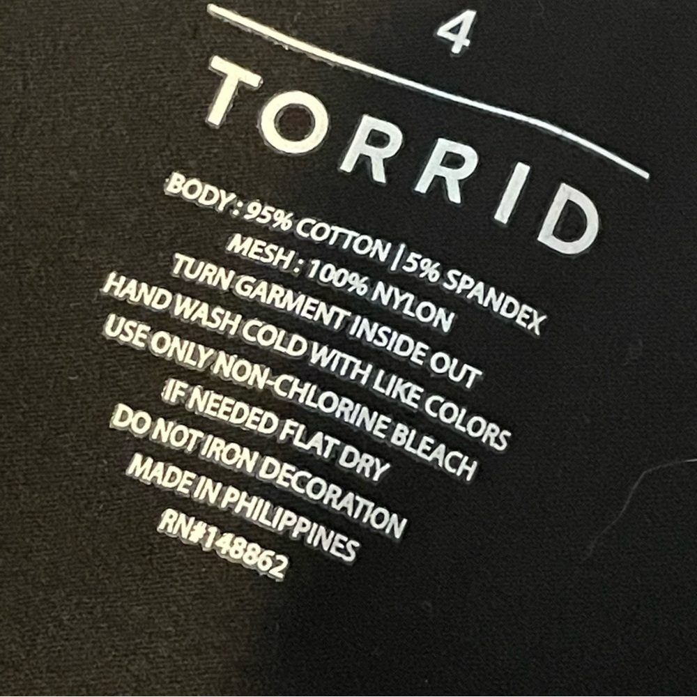 New Torrid rainbow sequin black scoop neck cami size 4x 26 - Picture 8 of 10